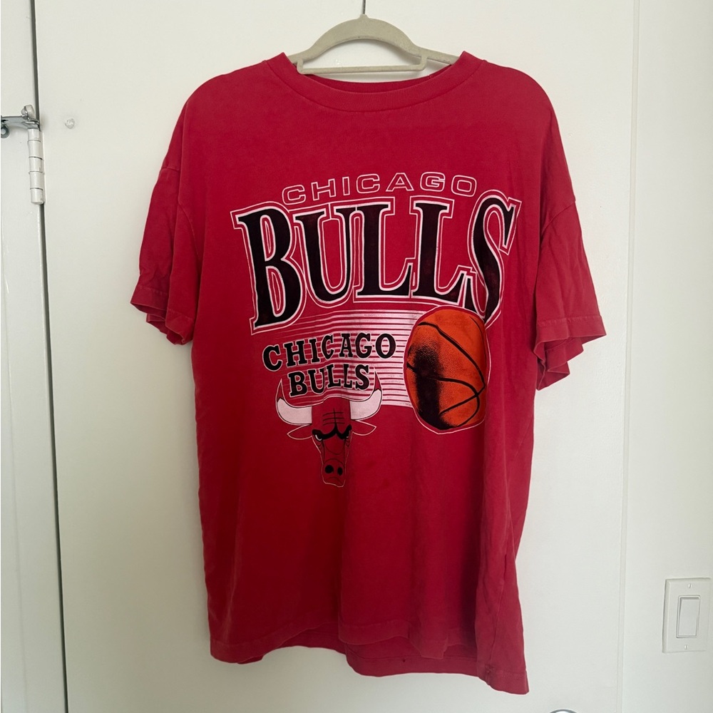 Abercrombie & Fitch Red Relaxed T-Shirt